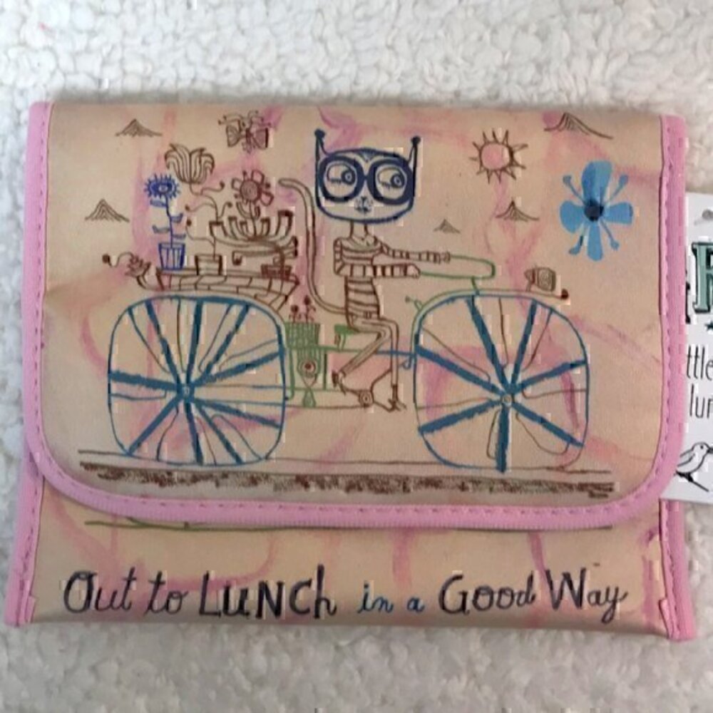 ArtBird "Out to Lunch" Nuts and Bolts Bag Insulated Food Safe Storage Pouch